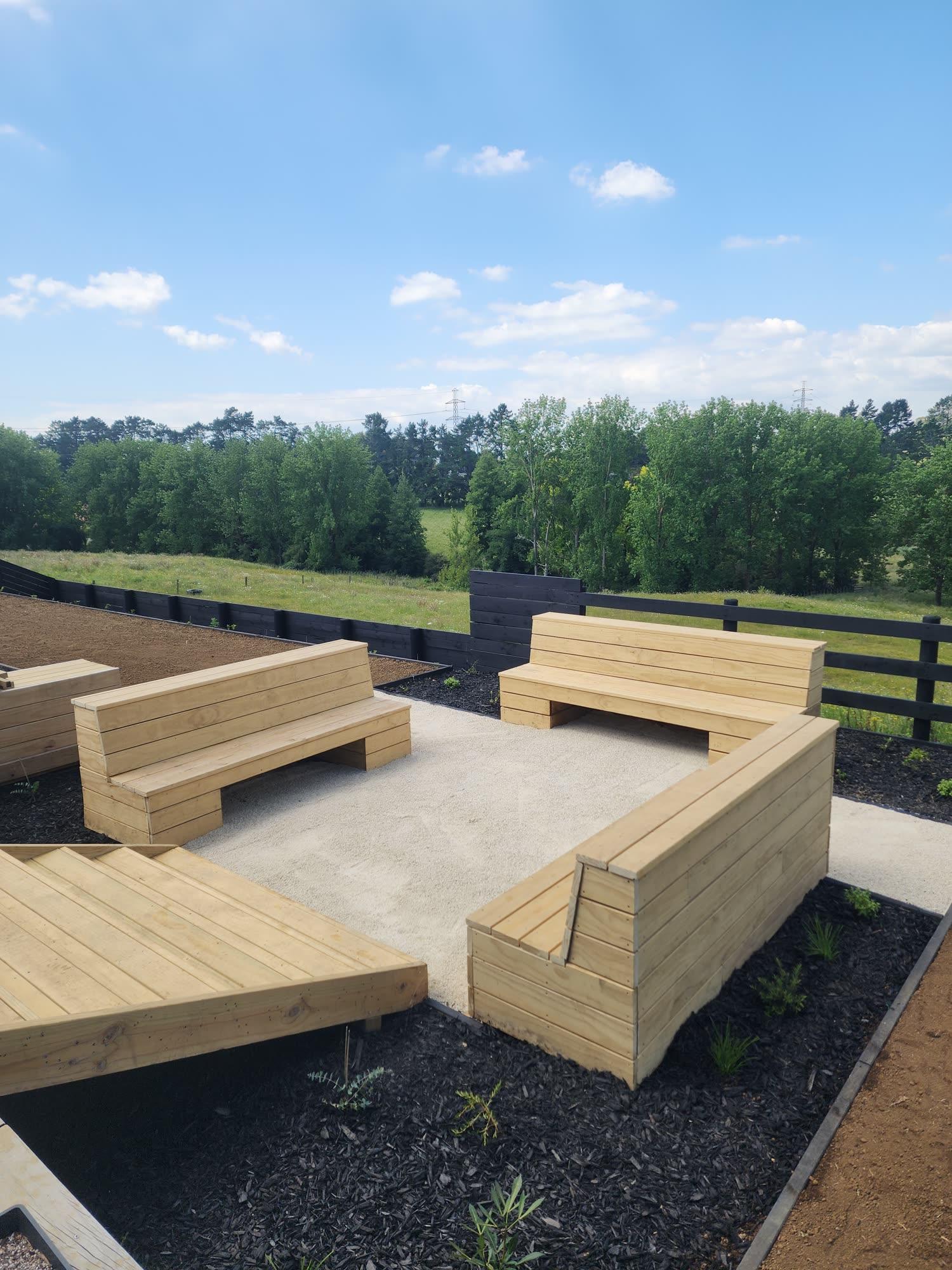 Bombay Hills rural landscape, retaining, pool and outdoor living: retaining photo 50