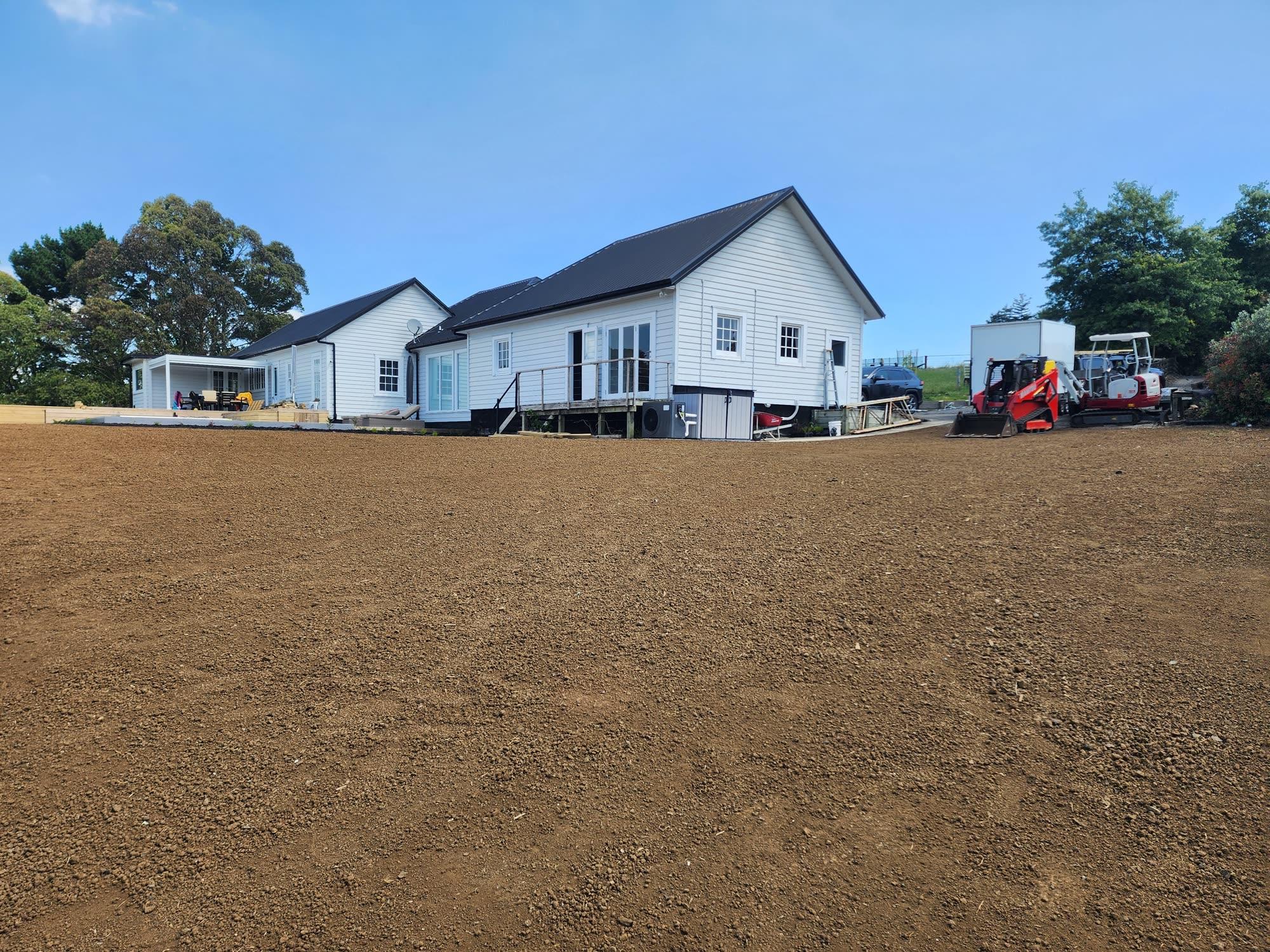 Bombay Hills rural landscape, retaining, pool and outdoor living: retaining photo 60