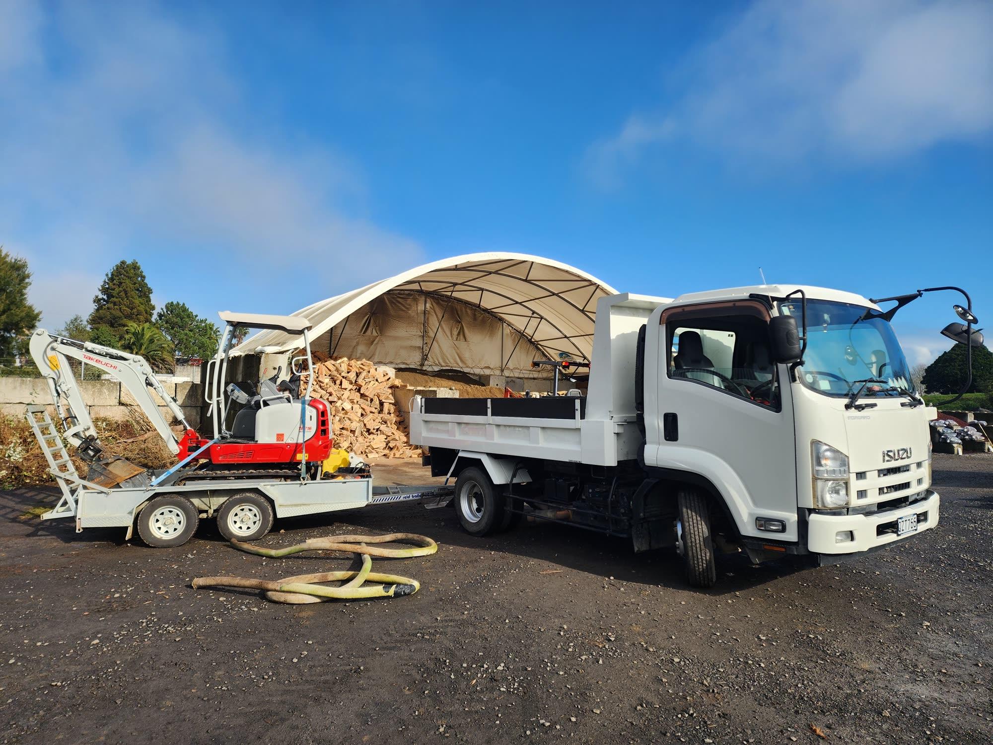 Earthworks And Site Preparation — ALCO landscape project, Franklin region