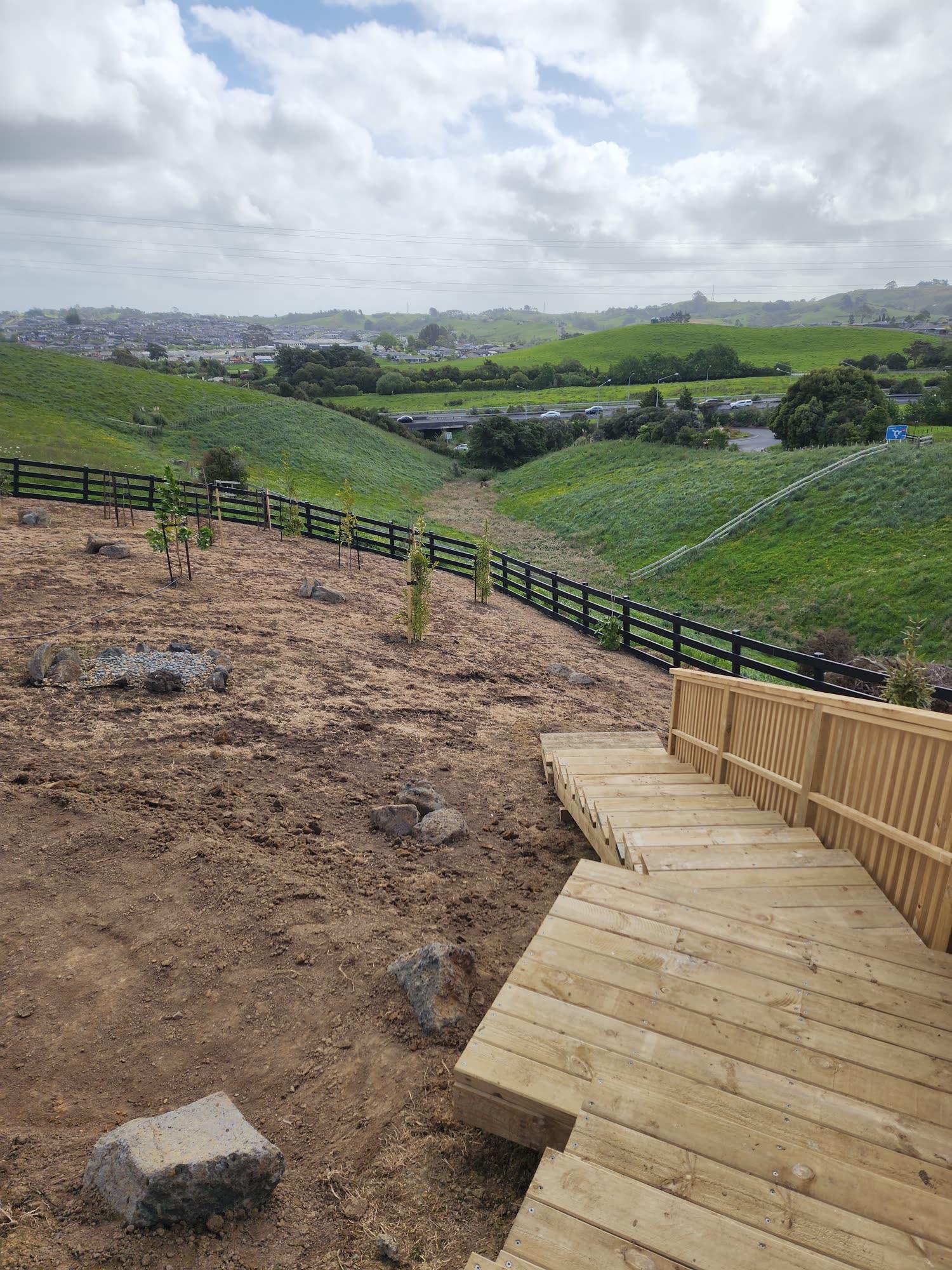 Rural Landscape Site Panoramas — ALCO landscape project, Franklin region